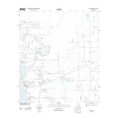 2013 Map of Huffman, 2013 Print
