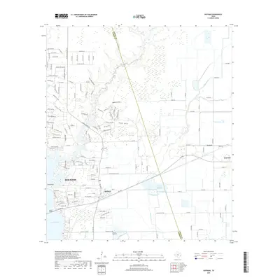 2019 Map of Huffman, 2019 Print