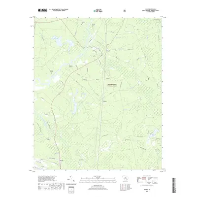 2020 Map of Huger, 2020 Print