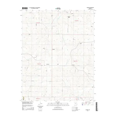 2015 Map of Huggins, 2015 Print