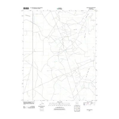 2010 Map of Hugh Lake, 2010 Print
