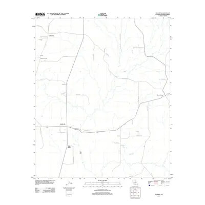 2012 Map of Hughes, 2012 Print