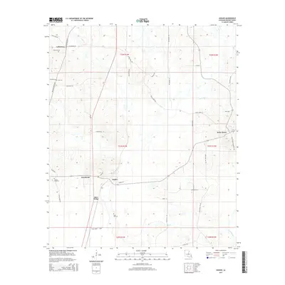 2015 Map of Hughes, 2015 Print
