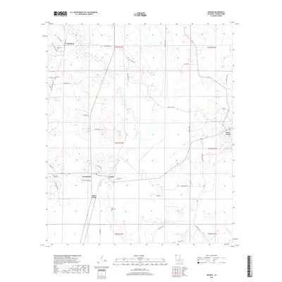 2018 Map of Hughes, 2018 Print