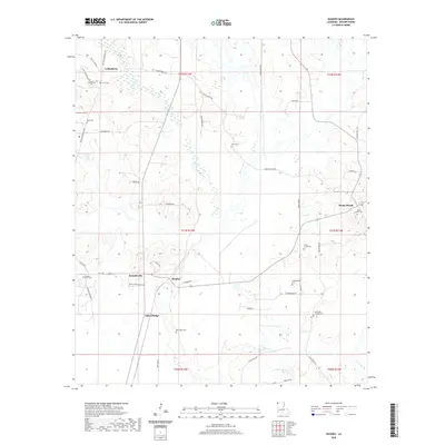2020 Map of Hughes, 2020 Print