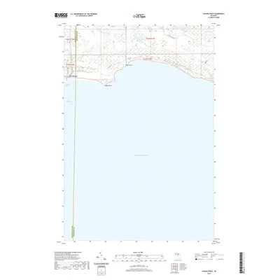 2019 Map of Hughes Point, 2019 Print