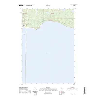 2023 Map of Hughes Point, 2023 Print