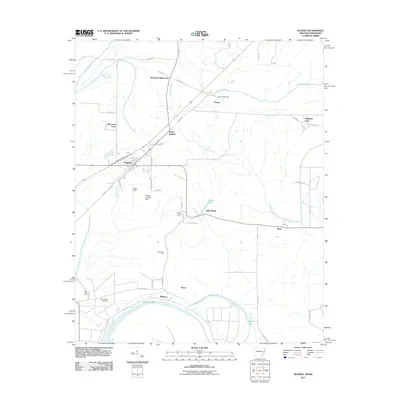 2011 Map of Hughes, 2011 Print