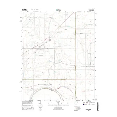 2014 Map of Hughes, 2014 Print