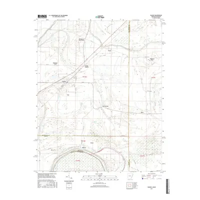 2017 Map of Hughes, 2017 Print