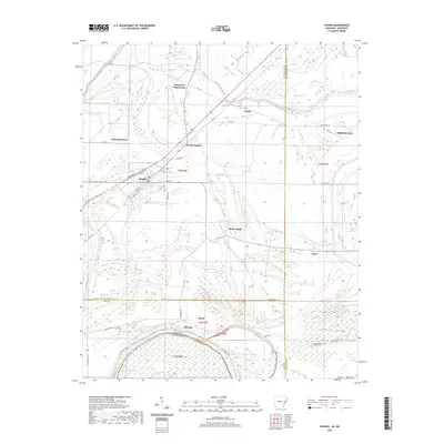 2020 Map of Hughes, 2020 Print