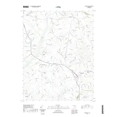 2019 Map of Hughesville, 2019 Print