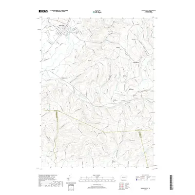 2019 Map of Hughesville, 2019 Print