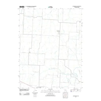 2011 Map of Hughesville, 2011 Print