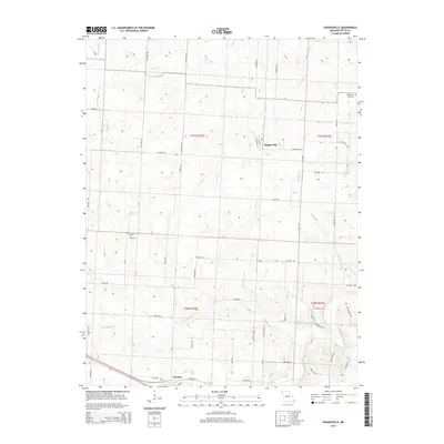 2014 Map of Hughesville, 2014 Print