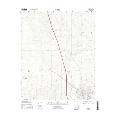 2016 Map of Hugo, 2016 Print