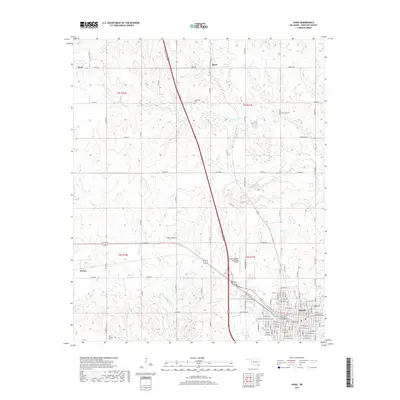 2019 Map of Hugo, 2019 Print