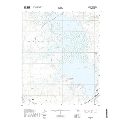 2019 Map of Hugo Dam, 2019 Print