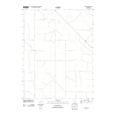 2010 Map of Hugo SW, 2010 Print