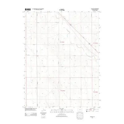 2013 Map of Hugo SW, 2013 Print