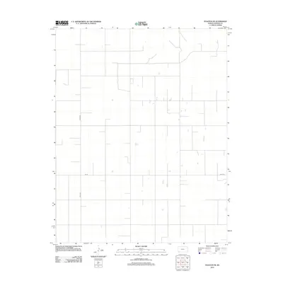 2012 Map of Hugoton SE, 2012 Print