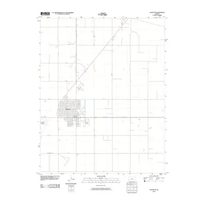 2010 Map of Hugoton, 2010 Print