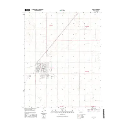 2015 Map of Hugoton, 2015 Print