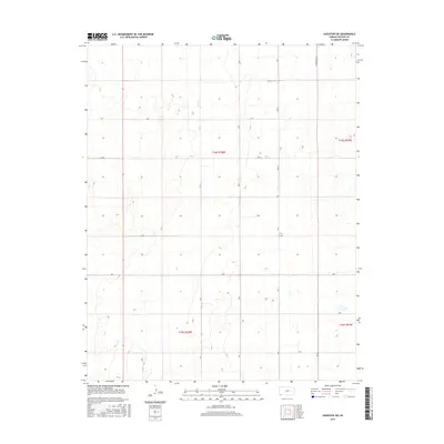2015 Map of Hugoton SW, 2015 Print