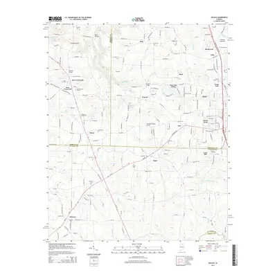 2014 Map of Hulaco, 2014 Print