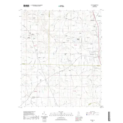 2020 Map of Hulaco, 2020 Print
