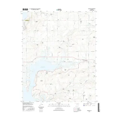 2016 Map of Hulbert, 2016 Print