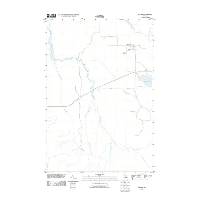 2011 Map of Hulbert, 2011 Print