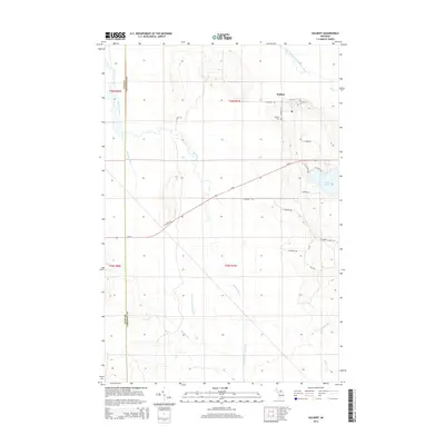 2014 Map of Hulbert, 2014 Print