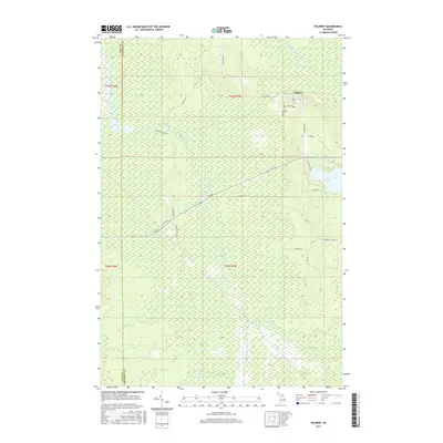 2017 Map of Hulbert, 2017 Print