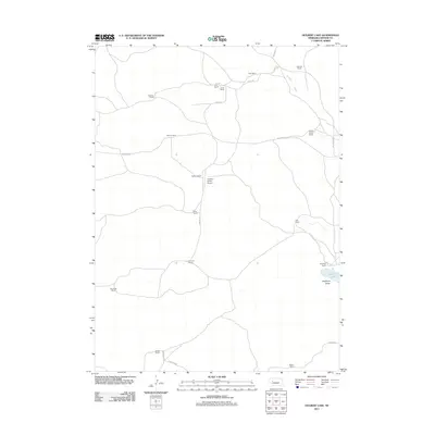 2011 Map of Hulbert Lake, 2011 Print