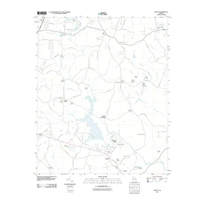 2011 Map of Hulett, 2011 Print