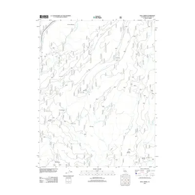 2012 Map of Hull Creek, 2012 Print