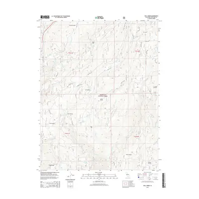 2015 Map of Hull Creek, 2015 Print
