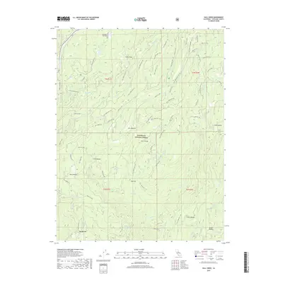 2018 Map of Hull Creek, 2018 Print