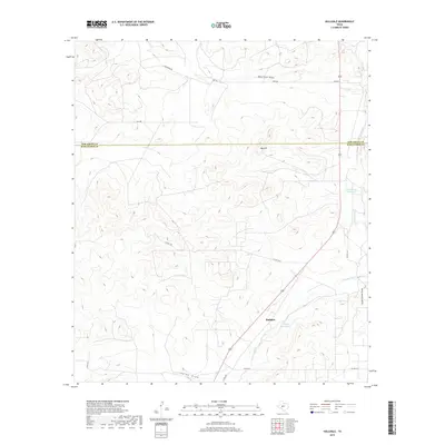 2019 Map of Hulldale, 2019 Print