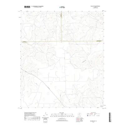 2019 Map of Hulldale SW, 2019 Print