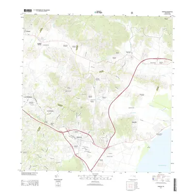 2013 Map of Humacao, 2013 Print