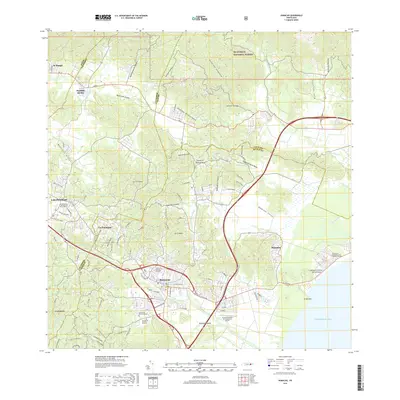 2018 Map of Humacao, 2018 Print