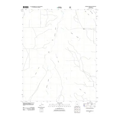2011 Map of Humbar Spring, 2011 Print