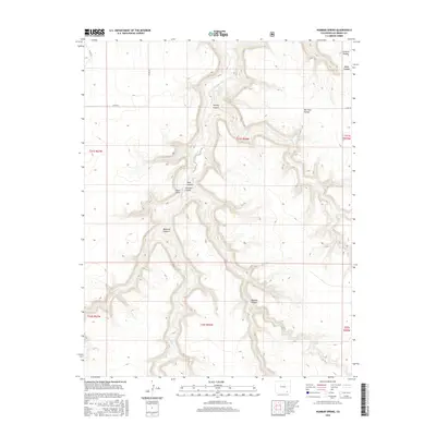 2016 Map of Humbar Spring, 2016 Print