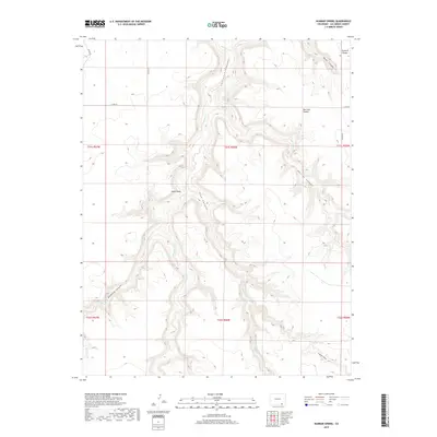2019 Map of Humbar Spring, 2019 Print