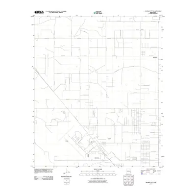 2010 Map of Humble City, 2010 Print