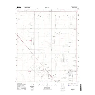 2013 Map of Humble City, 2013 Print