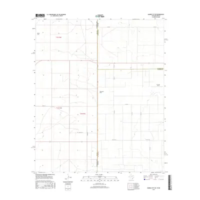 2016 Map of Humble City NE, 2016 Print