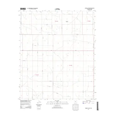 2013 Map of Humble City NW, 2013 Print